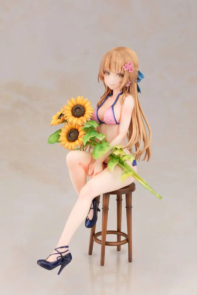 Original Character 1/6 Sunflower Girl Anyaose Kurumi PVC szobor figura 18 cm termékfotó