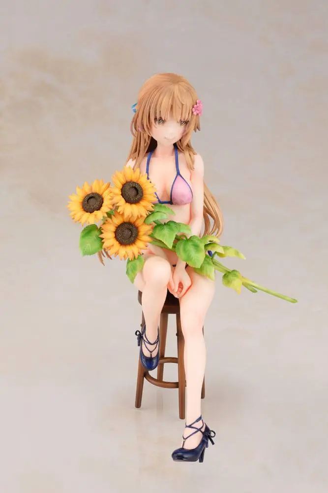 Original Character 1/6 Sunflower Girl Anyaose Kurumi PVC szobor figura 18 cm termékfotó