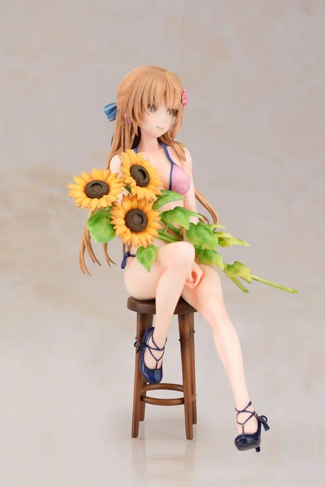 Original Character 1/6 Sunflower Girl Anyaose Kurumi PVC szobor figura 18 cm termékfotó