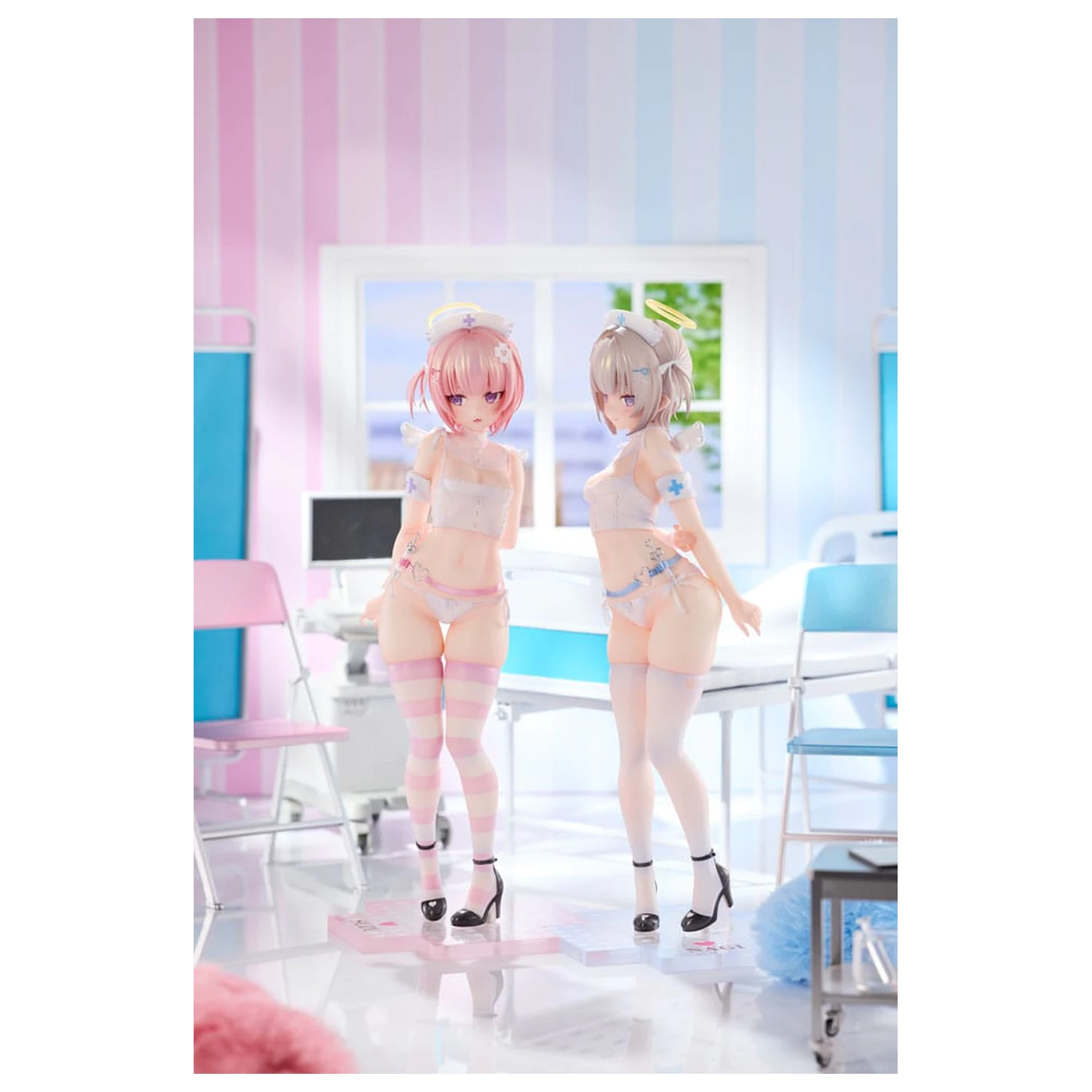 Original Character 1/6 Suzu & Nagi Illustrated by Kuma 4-gou szobor figura csomag 27 cm termékfotó