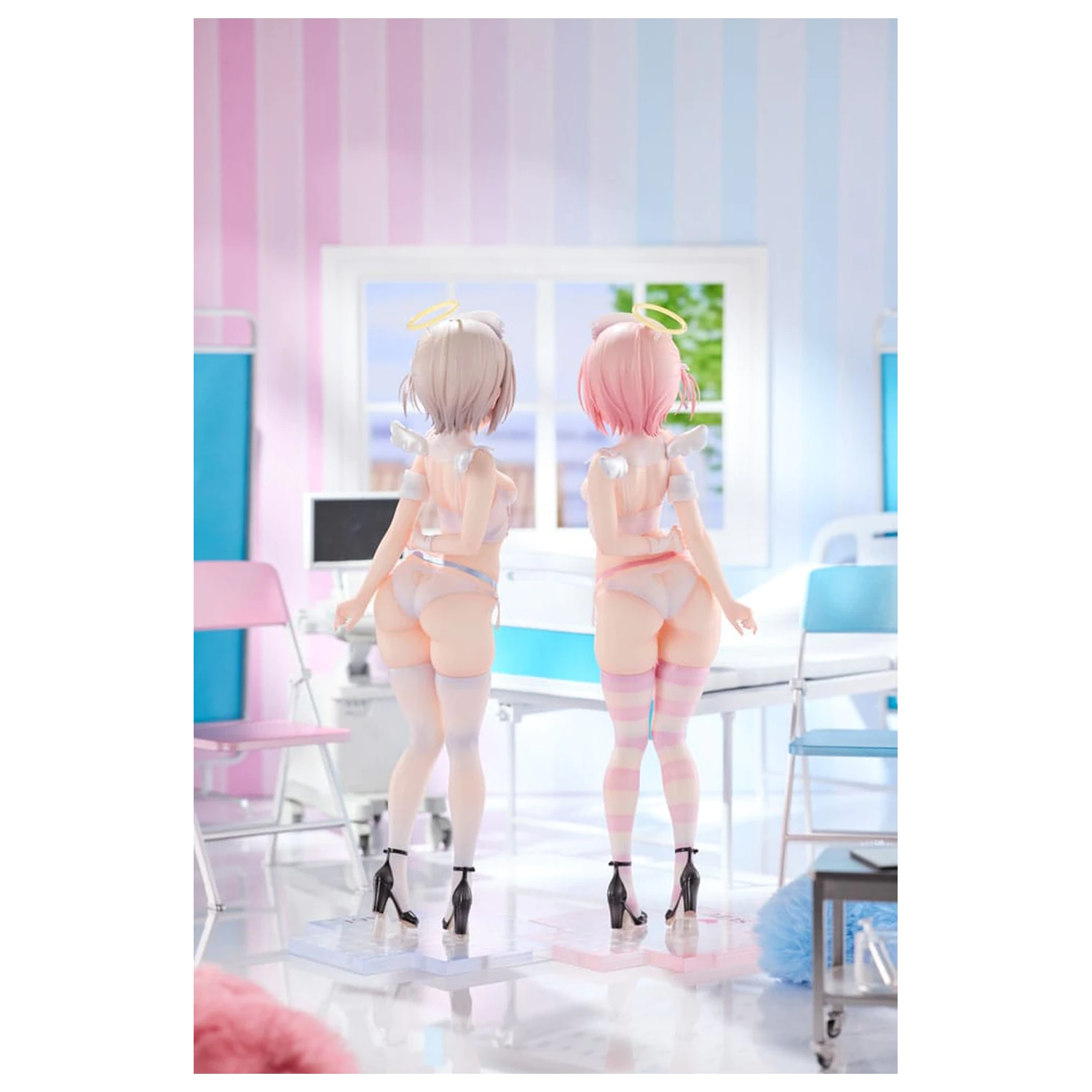 Original Character 1/6 Suzu & Nagi Illustrated by Kuma 4-gou szobor figura csomag 27 cm termékfotó