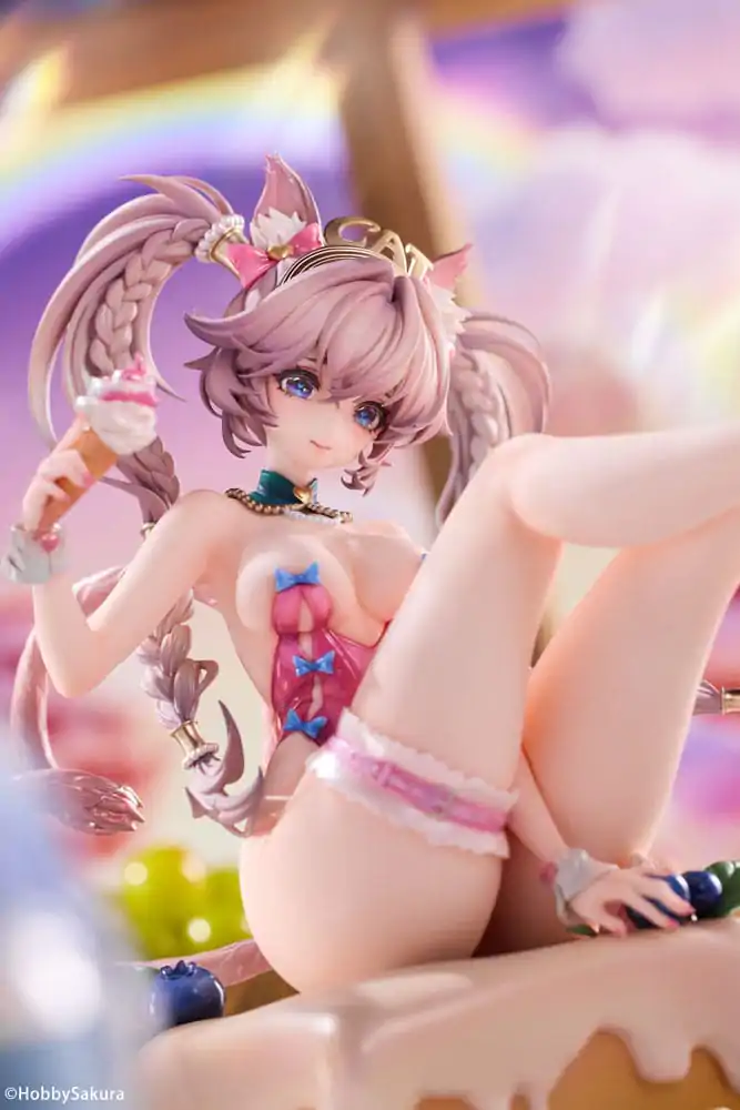 Original Character 1/6 Sweet Cat Illustration by Tuzhate Deluxe Edition PVC szobor figura 20 cm termékfotó