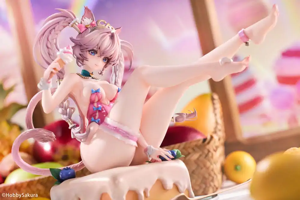 Original Character 1/6 Sweet Cat Illustration by Tuzhate Deluxe Edition PVC szobor figura 20 cm termékfotó