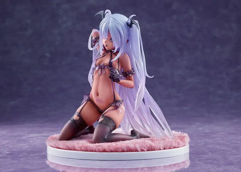 Original Character 1/6 Tamayuki Kedama Succubus Black Lulumu PVC szobor figura 15 cm termékfotó