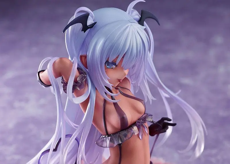 Original Character 1/6 Tamayuki Kedama Succubus Black Lulumu PVC szobor figura 15 cm termékfotó