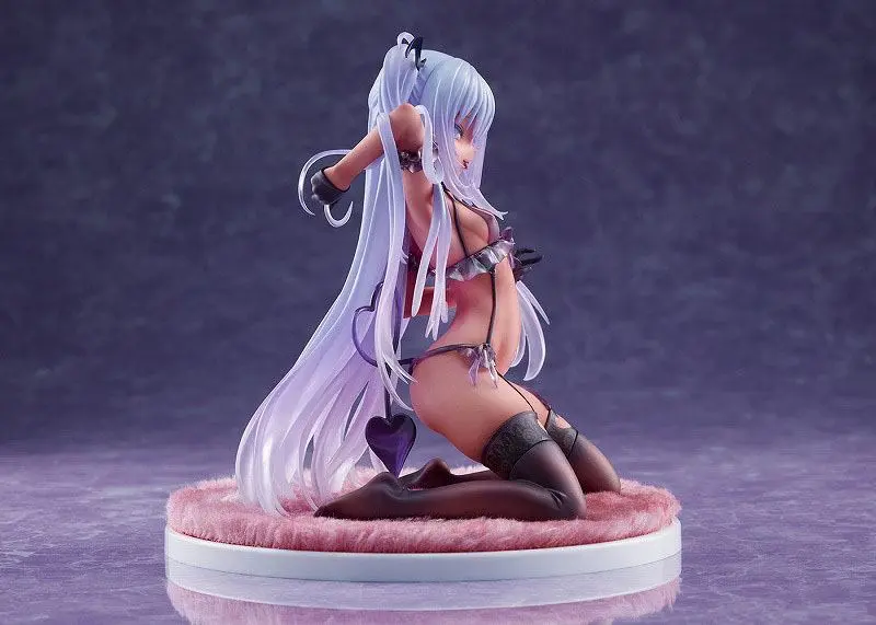 Original Character 1/6 Tamayuki Kedama Succubus Black Lulumu PVC szobor figura 15 cm termékfotó