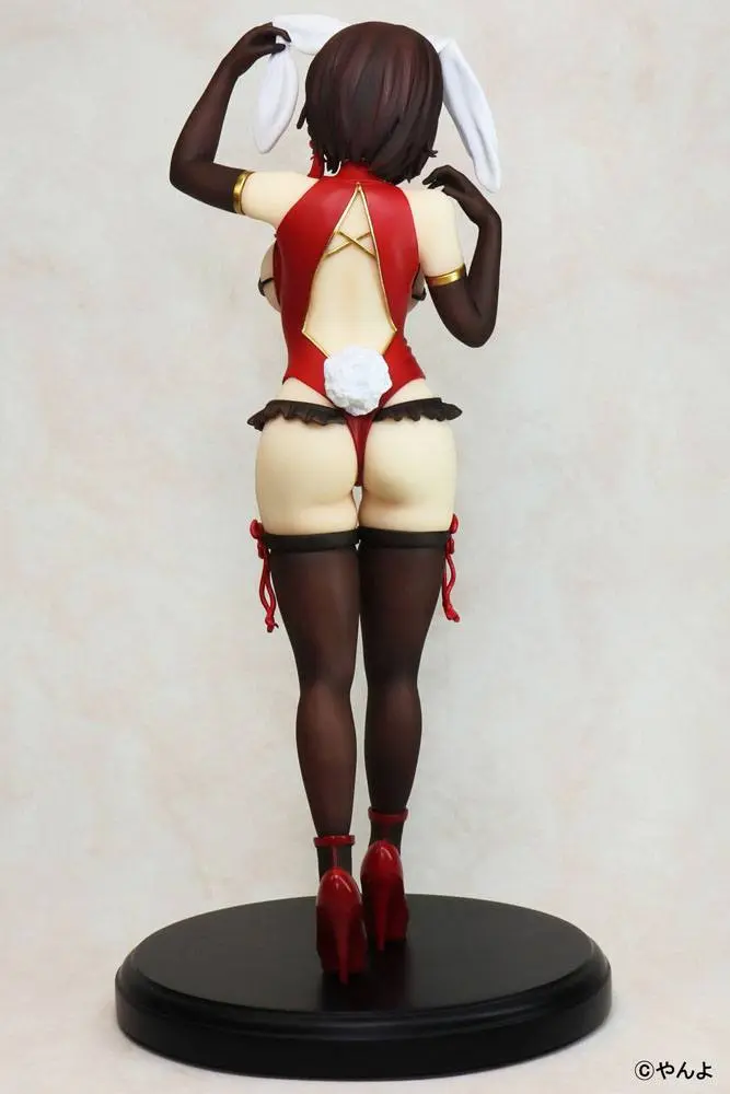 Original Character 1/6 Yui Red Bunny Ver. Illustration by Yanyo PVC szobor figura 26 cm termékfotó