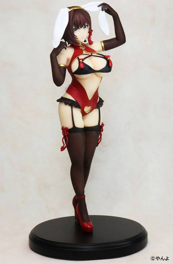 Original Character 1/6 Yui Red Bunny Ver. Illustration by Yanyo PVC szobor figura 26 cm termékfotó