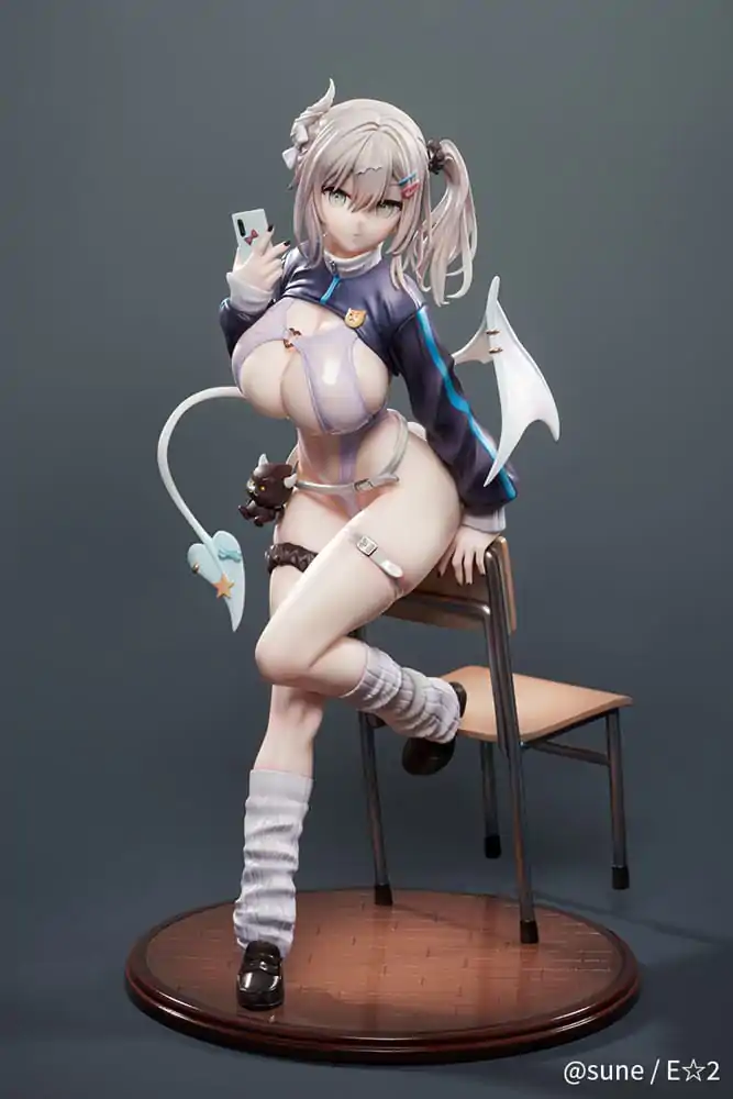 Original Character 1/6 Yuki Shinomiya Silent Gal Succubus PVC szobor figura 25 cm  termékfotó