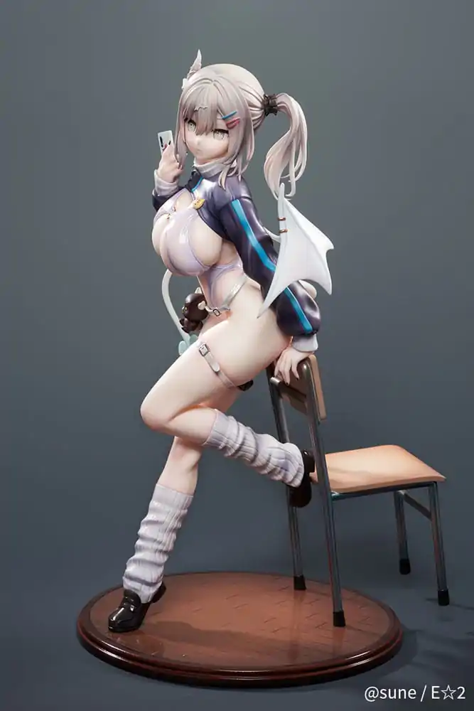 Original Character 1/6 Yuki Shinomiya Silent Gal Succubus PVC szobor figura 25 cm  termékfotó