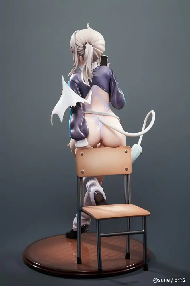 Original Character 1/6 Yuki Shinomiya Silent Gal Succubus PVC szobor figura 25 cm  termékfotó