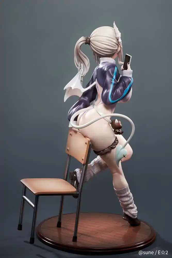 Original Character 1/6 Yuki Shinomiya Silent Gal Succubus PVC szobor figura 25 cm  termékfotó