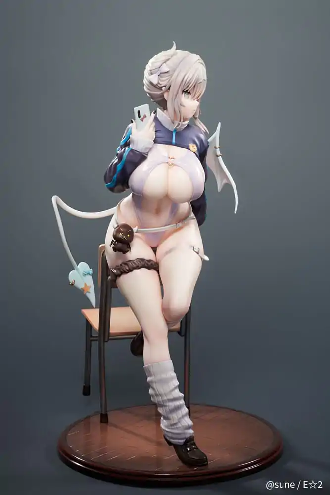 Original Character 1/6 Yuki Shinomiya Silent Gal Succubus PVC szobor figura 25 cm  termékfotó