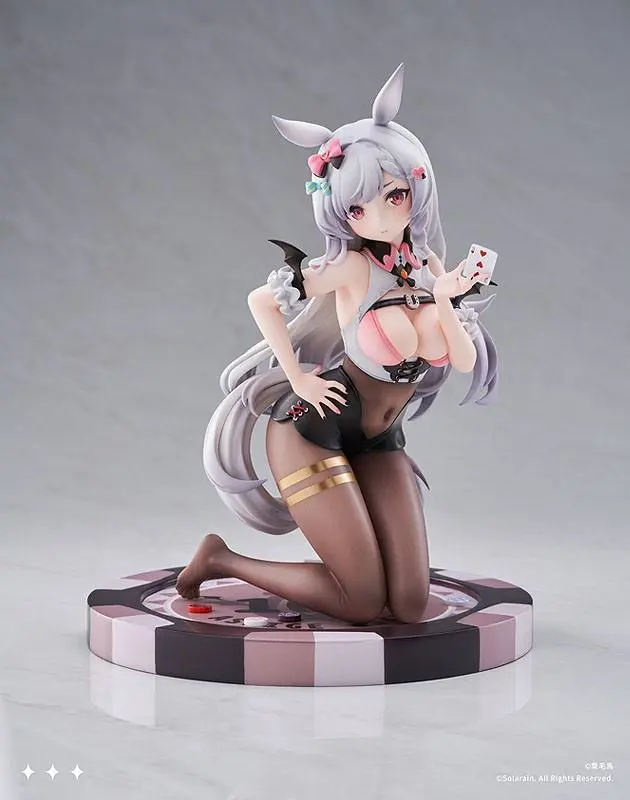 Original Character 1/7 Ashige-chan: Lucky Dealer Ver. PVC szobor figura 19 cm termékfotó