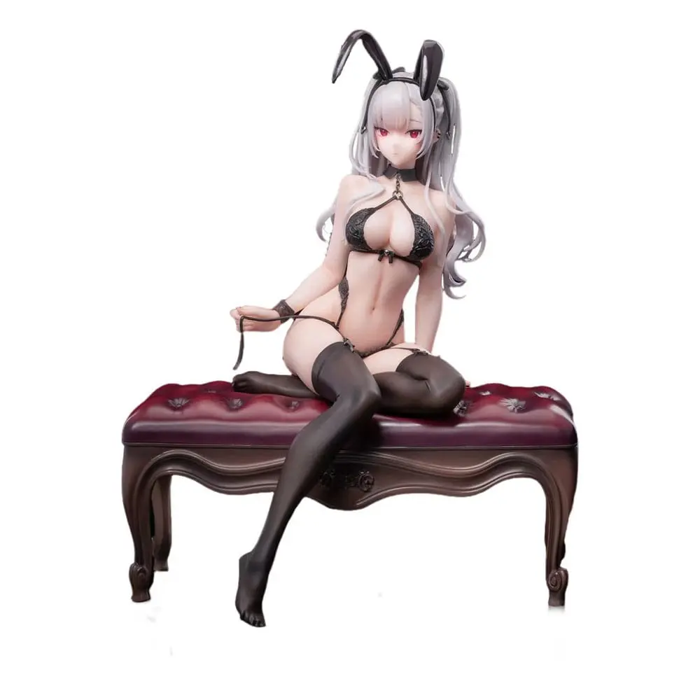 Original Character 1/7 Black Bunny Girl Tana szobor figura 23 cm termékfotó