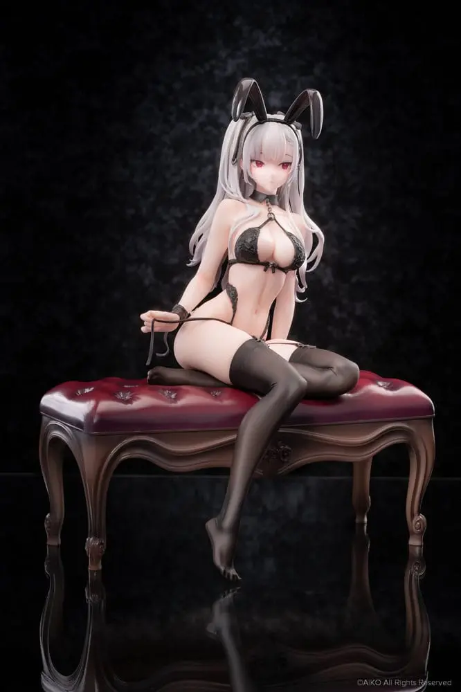 Original Character 1/7 Black Bunny Girl Tana szobor figura 23 cm termékfotó