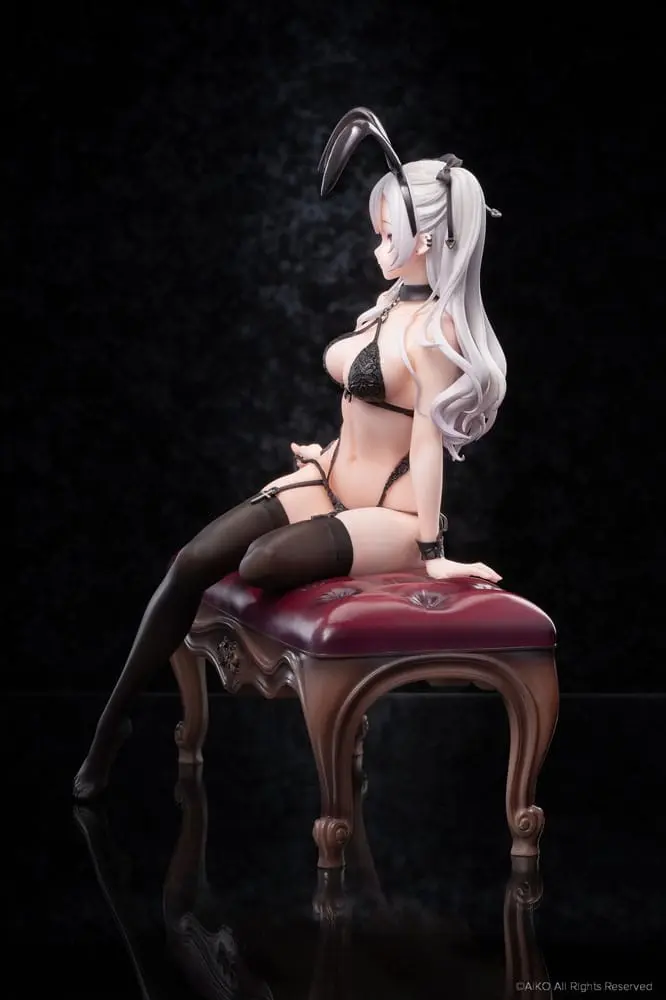 Original Character 1/7 Black Bunny Girl Tana szobor figura 23 cm termékfotó