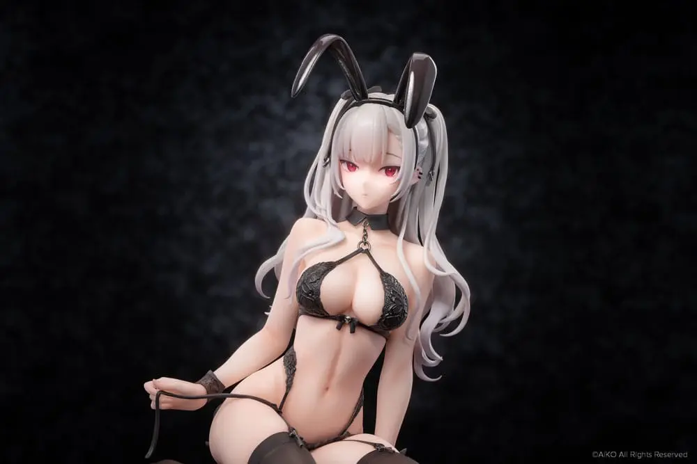 Original Character 1/7 Black Bunny Girl Tana szobor figura 23 cm termékfotó