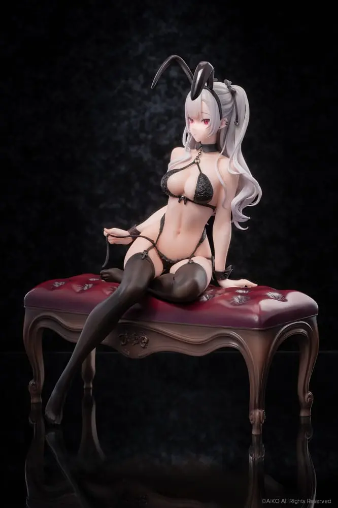 Original Character 1/7 Black Bunny Girl Tana szobor figura 23 cm termékfotó