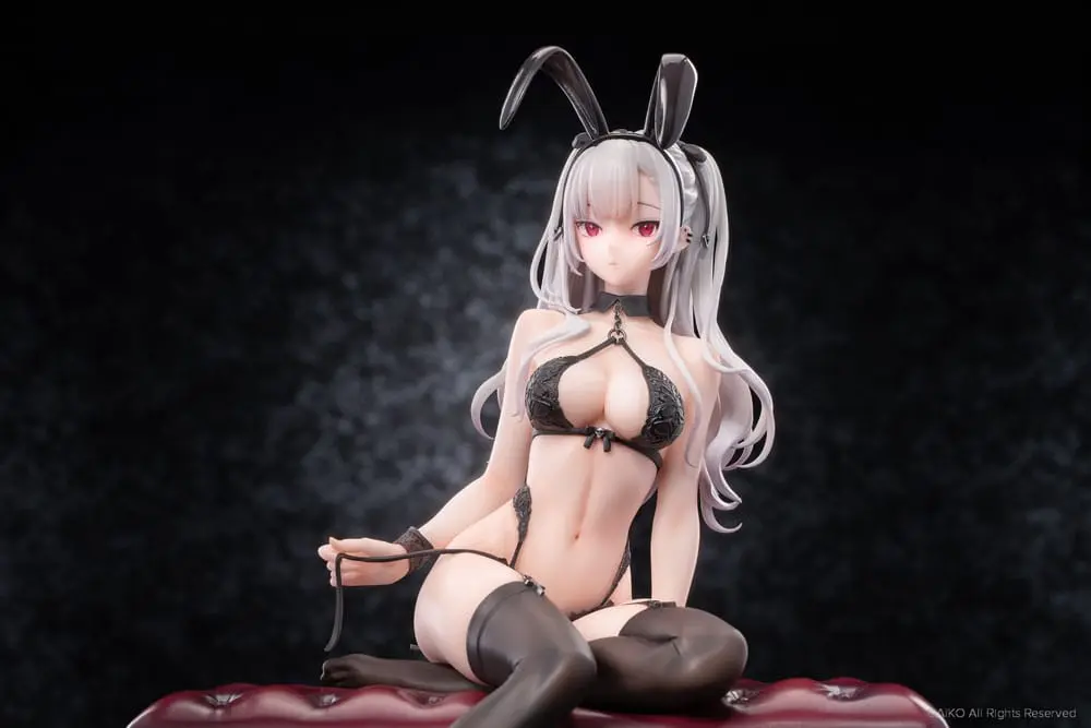 Original Character 1/7 Black Bunny Girl Tana szobor figura 23 cm termékfotó