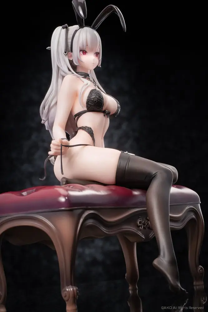 Original Character 1/7 Black Bunny Girl Tana szobor figura 23 cm termékfotó