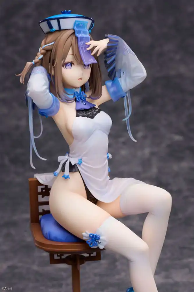 Original Character 1/7 Blue jiangshi Illustration by Anmi PVC szobor figura 21 cm termékfotó