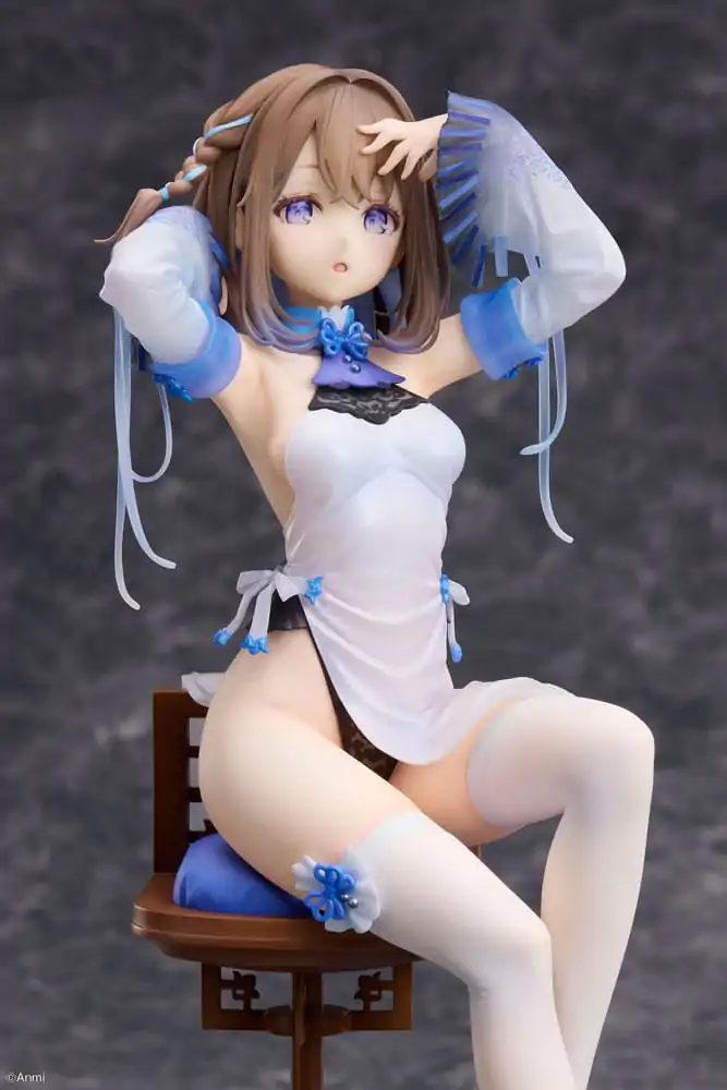 Original Character 1/7 Blue jiangshi Illustration by Anmi PVC szobor figura 21 cm termékfotó