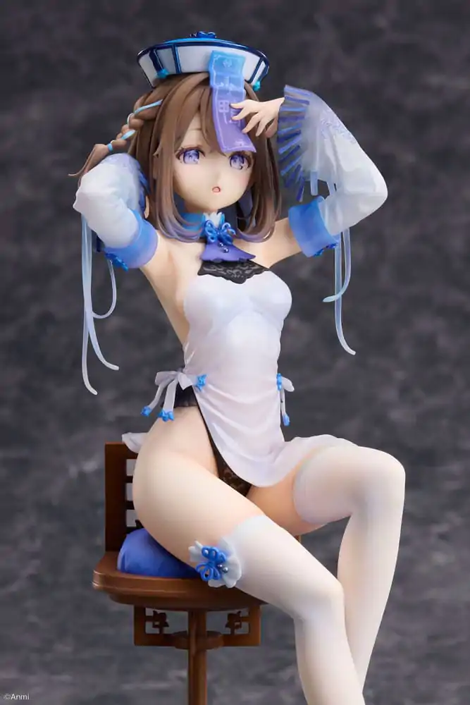 Original Character 1/7 Blue jiangshi Illustration by Anmi PVC szobor figura 21 cm termékfotó