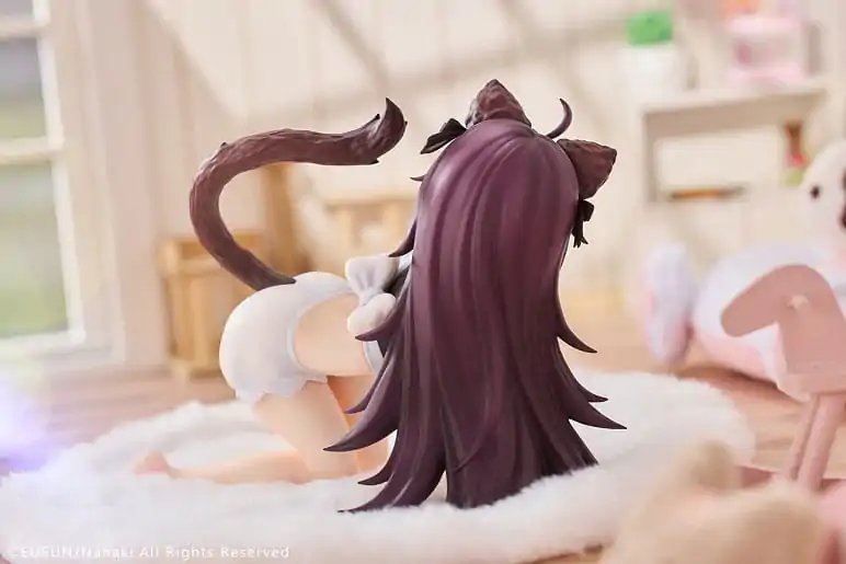 Original Character 1/7 Cat Ear Maid Peng Peng szobor figura 10 cm termékfotó