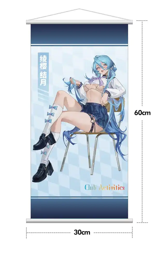 Original Character 1/7 Club Activities Yuzuki Ayazakura Illustration by Tuzhate PVC szobor figura Limitált kiadás 18 cm termékfotó