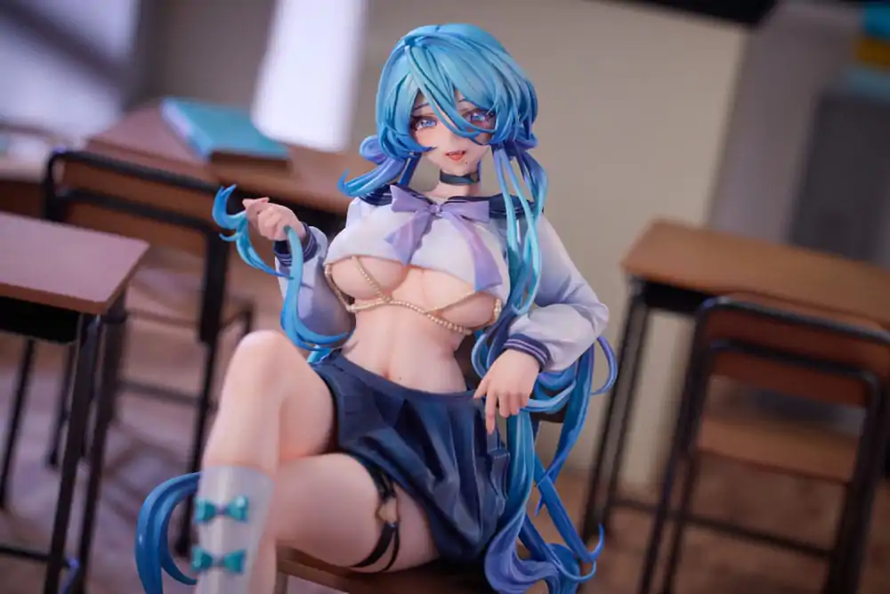 Original Character 1/7 Club Activities Yuzuki Ayazakura Illustration by Tuzhate PVC szobor figura Limitált kiadás 18 cm termékfotó