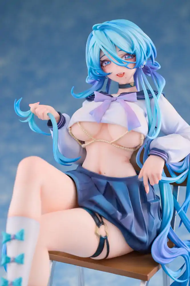 Original Character 1/7 Club Activities Yuzuki Ayazakura Illustration by Tuzhate PVC szobor figura Limitált kiadás 18 cm termékfotó