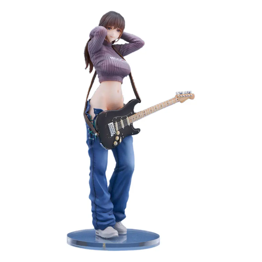 Original Character 1/7 Guitar Girl Illustrated by Hitomio16 PVC szobor figura 25 cm termékfotó