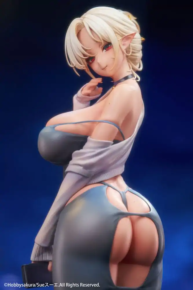 Original Character 1/7 Hitozuma Elf Illustration by Sue Another Color Deluxe Edition PVC szobor figura 26 cm termékfotó