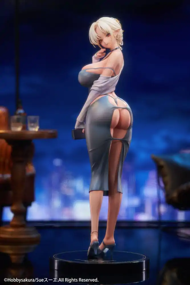 Original Character 1/7 Hitozuma Elf Illustration by Sue Another Color Deluxe Edition PVC szobor figura 26 cm termékfotó