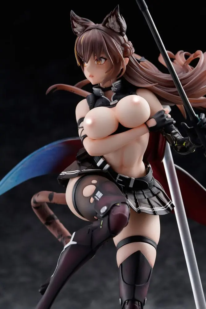 Original Character 1/7 Ijuu Senki Series: Sniper Karihime Limited Distribution PVC szobor figura 27 cm termékfotó