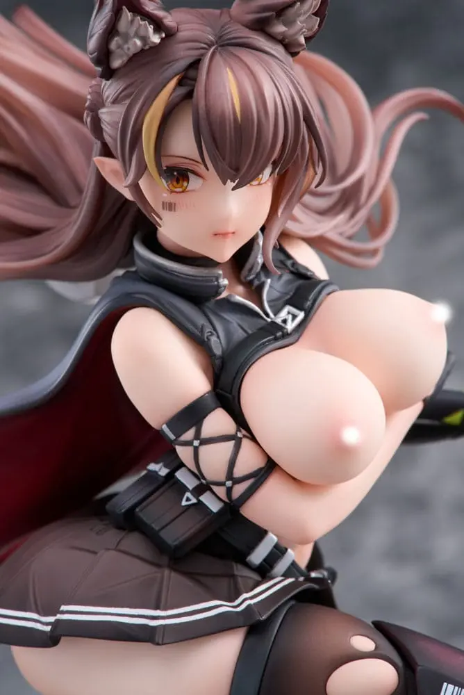 Original Character 1/7 Ijuu Senki Series: Sniper Karihime Limited Distribution PVC szobor figura 27 cm termékfotó