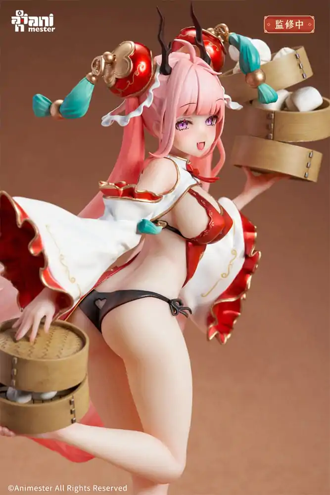 Original Character 1/7 Long Xiaoling Xiang Long He Sui Ver. szobor figura 23 cm termékfotó