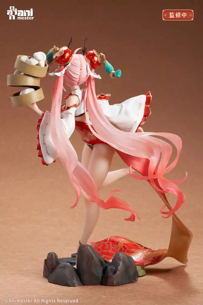 Original Character 1/7 Long Xiaoling Xiang Long He Sui Ver. szobor figura 23 cm termékfotó