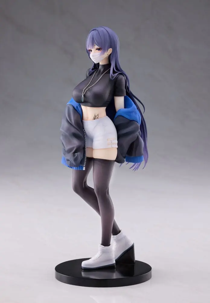 Original Character 1/7 Mask Girl Yuna PVC szobor figura 24 cm termékfotó