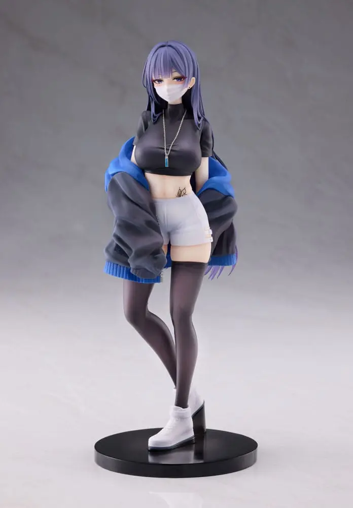 Original Character 1/7 Mask Girl Yuna PVC szobor figura 24 cm termékfotó