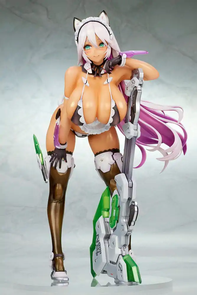 Original Character 1/7 Meido-Busou: Ax Experimental Equipment PVC szobor figura 24 cm termékfotó