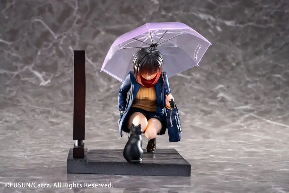 Original Character 1/7 Rainy Day - Meeting Illustrated by Catzz szobor figura 16 cm termékfotó