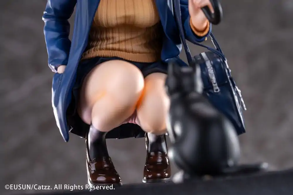 Original Character 1/7 Rainy Day - Meeting Illustrated by Catzz szobor figura 16 cm termékfotó
