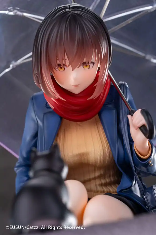 Original Character 1/7 Rainy Day - Meeting Illustrated by Catzz szobor figura 16 cm termékfotó