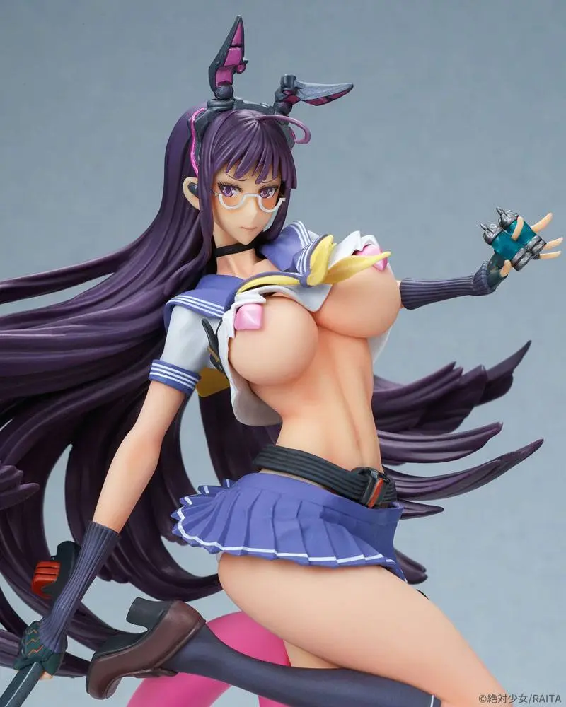 Original Character 1/7 Sei Kamihigano Illustrated by Raita PVC szobor figura 26 cm termékfotó