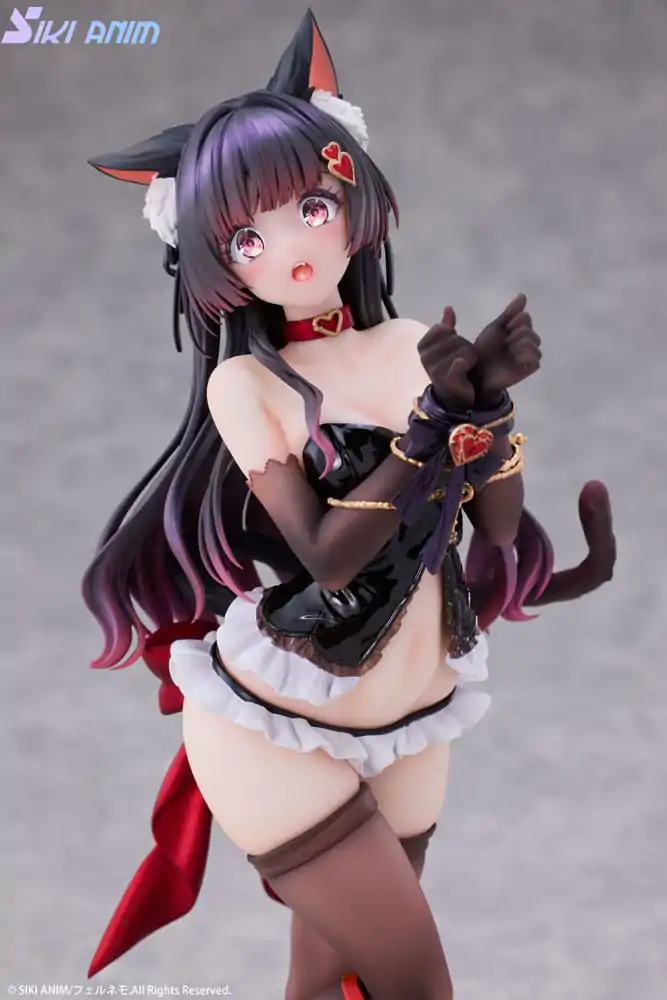 Original Character 1/7 Shibarare Cat Ruhuna-chan Deluxe Edition PVC szobor figura 26 cm termékfotó