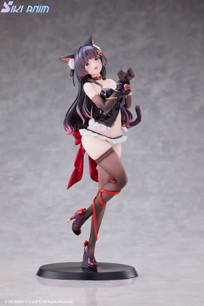 Original Character 1/7 Shibarare Cat Ruhuna-chan Deluxe Edition PVC szobor figura 26 cm termékfotó