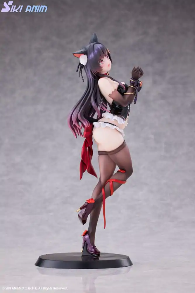 Original Character 1/7 Shibarare Cat Ruhuna-chan Deluxe Edition PVC szobor figura 26 cm termékfotó