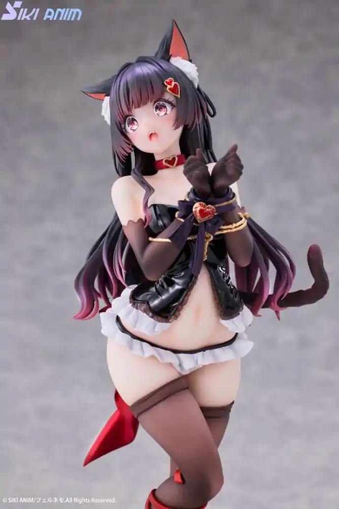 Original Character 1/7 Shibarare Cat Ruhuna-chan Deluxe Edition PVC szobor figura 26 cm termékfotó